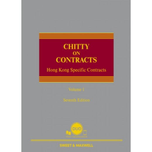Chitty on Contract: Hong Kong Specific Contracts 7th ed + Proview